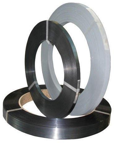 Galvanized Mild Steel Packing Strip, for Automobile Industry, Color : Grey
