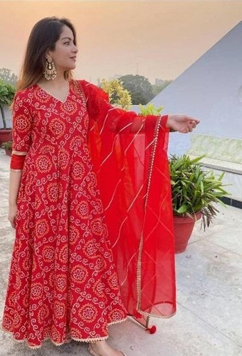 Greasy Rayon Jaipuri Suit, Occasion : Party Wear at Best Price in Jaipur