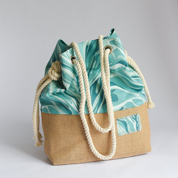 Designer Adjustable Strings Potli Jute Bag, for Good Quality, Easily Washable, Pattern : Printed