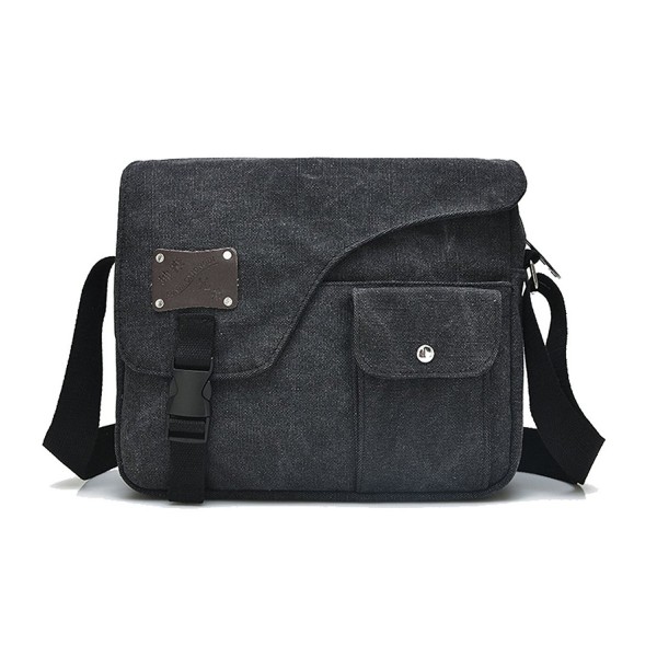 Front Pocket Adjustable Straps Messenger Flap Bag