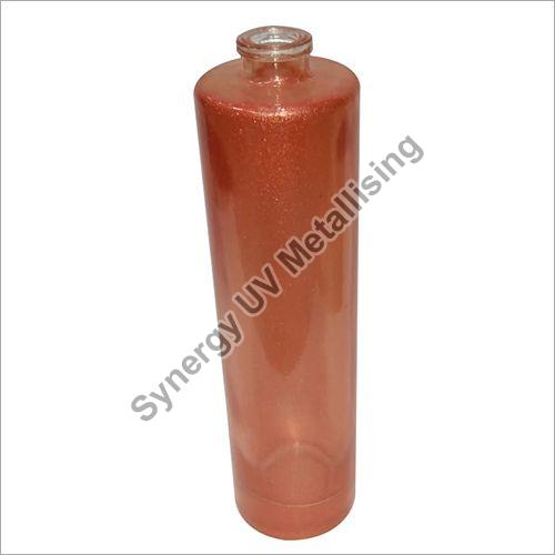Brown Coated Glass Bottles, Shape : Round