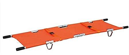 Manual Metal Hospital Stretcher, for Clinic, Loading Capacity : 0-50Kg