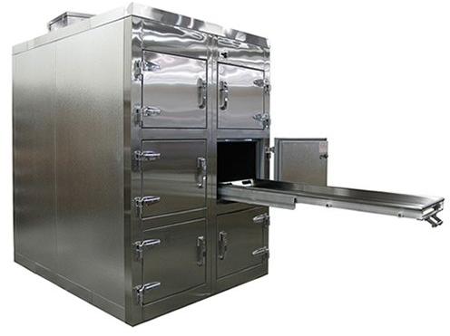 Polished Stainless Steel Mortuary Chamber, for Laboratory, Voltage : 200-250v