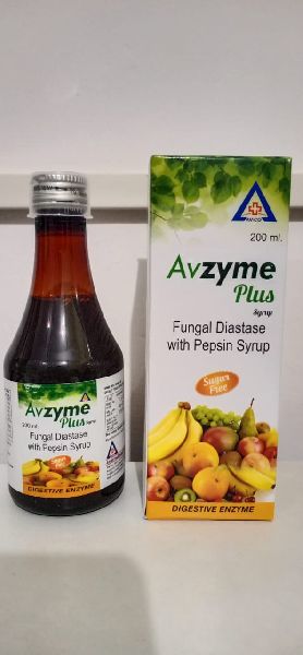 Avzyme Plus Syrup, Form : Liquid