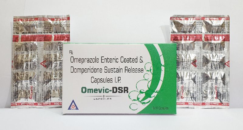 Omevic-DSR Capsules, Pack Size : Aluminum Strip