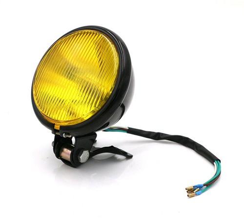 Round Motorcycle HeadLamps, Power : 12 W