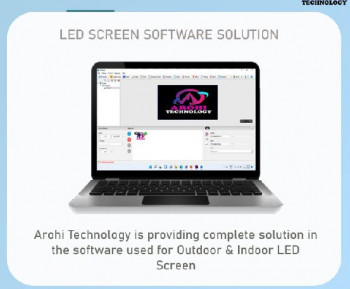 Arohi Technology LED SCREEN SOFTWARE SOLUTION, for Industrial, Color : RGB