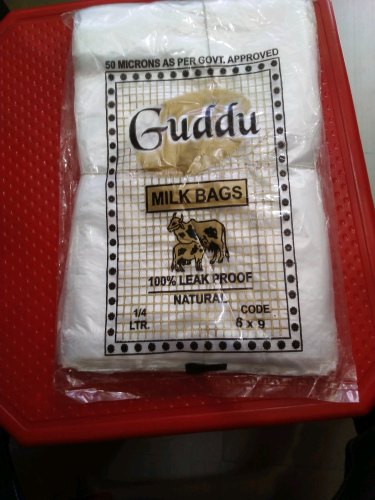 Plastic Guddu Milk Bags, for Packaging, Feature : Good Quality, Light Weight