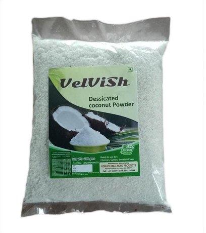 Velvish 250g Desiccated Coconut Powder, Packaging Type : Packet