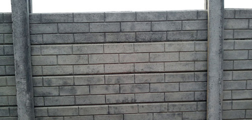 RCC Precast Compound Wall, for Boundaries, Construction, Pattern : Plain