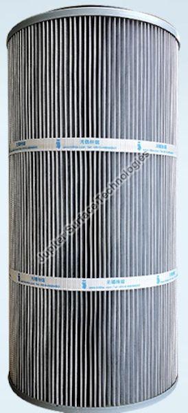 Round Dust Collector Filter Cartridge, Color : Grey