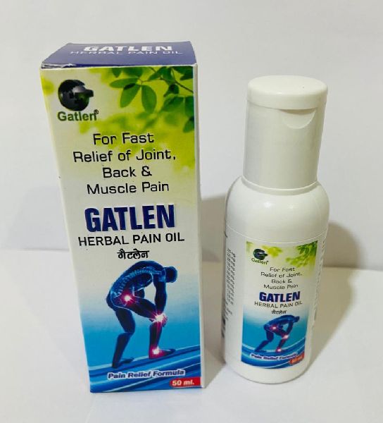 Gatlen Pain Oil, Packaging Type : Glass Bottle