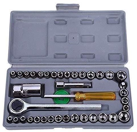 Stainless Steel Combination Socket Wrench Set