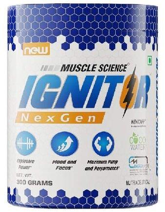 Muscle Science Ignitor Pre Workout, for Body Building, Gain Weight