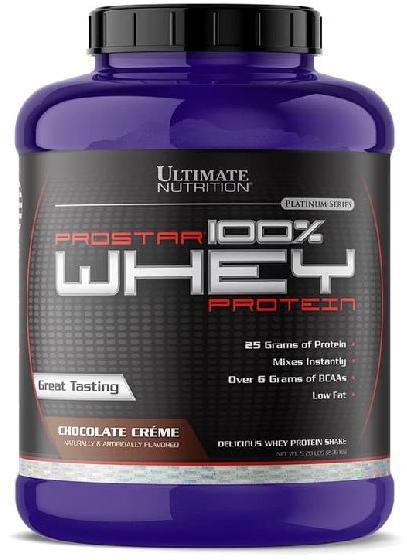 Ultimate Nutrition Prostar Whey Protein, for Weight Gain, Form : Powder