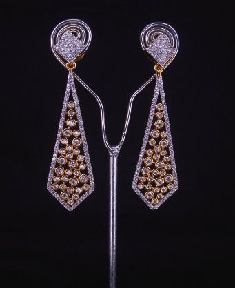 Polished Cubic Zirconia Classic Cz Earrings, Feature : Fine Finishing, Good Quality, Unique Designs