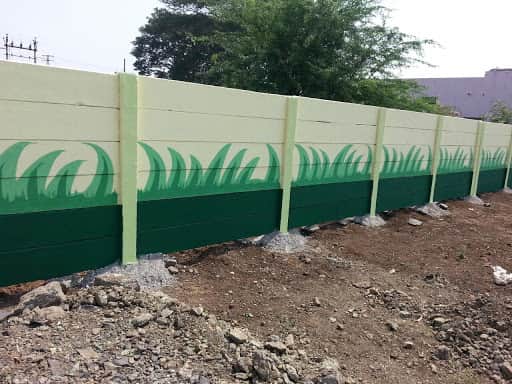 Cement Boundary Wall
