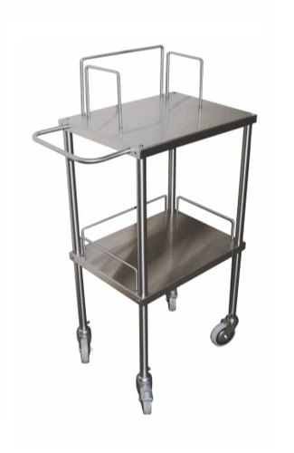Stainless steel Defibrillator Trolley, Feature : Corrosion Resistant