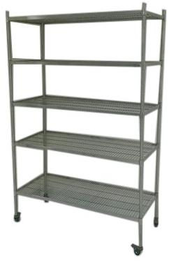 Polished Stainless Steel Storage Rack, for Hospital, Feature : Anti Corrosive, Durable