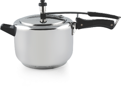 Round Aluminium Pressure Cooker (3 Ltr.), Color : Grey at Rs 940 ...