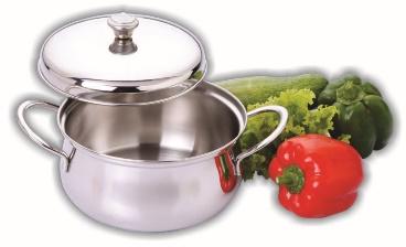 Stainless Steel Handi, for Cooking Use, Size : Standard