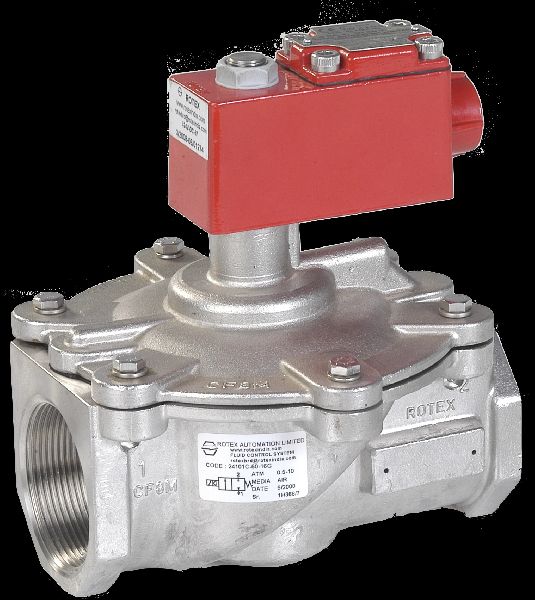 2 to 12 Bar Brass High Temperature Solenoid Valves at Best Price