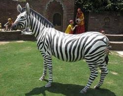 FRP Zebra Statue