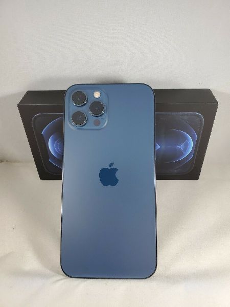 独特な店 iPhone12 ProMAX 128GB Pacific Blue スマートフォン本体