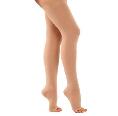High Thigh Medical Compression Stocking, Feature : Durable, Extra soft comfortable, Anti slip silicone belt