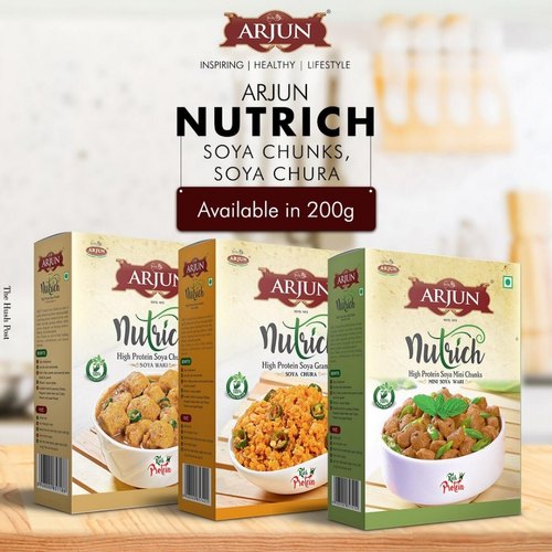 Arjun Soya Chunks, Packaging Size : 200 g