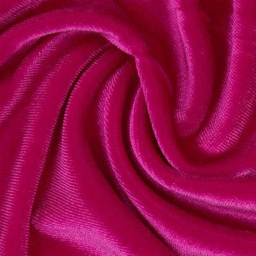 Plain Velvet Fabric, Width : 44-45 Inches, Color : Pink at Rs 200 / Meter  in Delhi