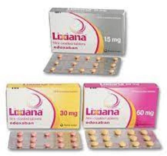 Lixiana Edoxaban 60MG Tablets