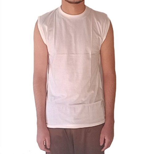 Rupa Cotton/Linen Plain Mens Cotton Vest, Age Group : 15-80