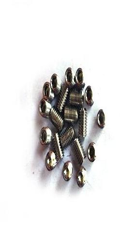 Stainless Steel grub screw, Shape : Cylindrical