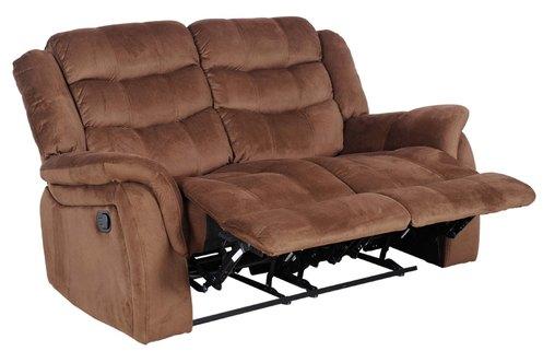 Fabric Two Seater Recliner Sofa, for Home, Seating Capacity : 2