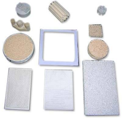 Ceramic Extruded Filters, Color : White