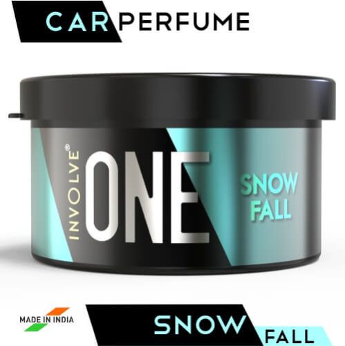 Involve ONE Leak Proof Gel Car Perfume - Snow Fall Fragrance Gel Car Freshener