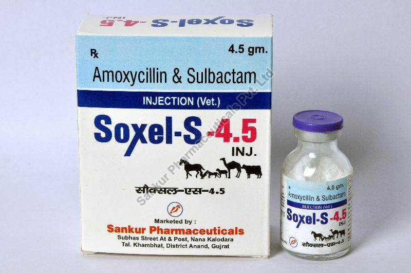 Soxel S 3gm or 4.5gm Injection, Form : Dry