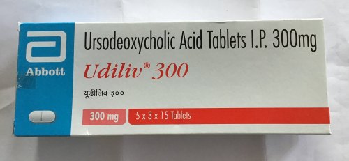 Ursodeoxycholic Acid Tablets I.P., Packaging Type : Strips