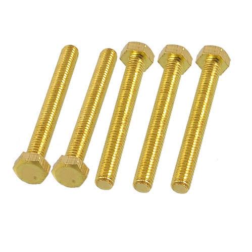 Polished brass fastener, Grade : ANSI