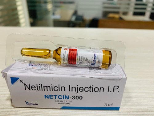 NETCIN-300 Netilmicin Injection, Packaging Size : 3ML