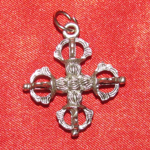 Dwi Vajra Pendant For Good Knowledge and Memory - S9058-134