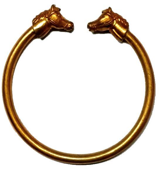 Gyaan ashtaloha 8 metal horse bracelet, Size : Adjustable