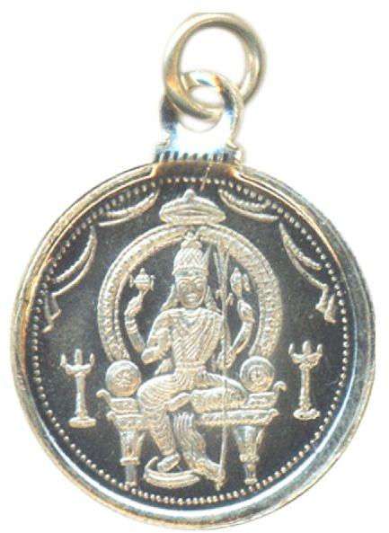 S930598-05 - Rajarajeswari Silver Pendant, for Worship, Size : 25mm