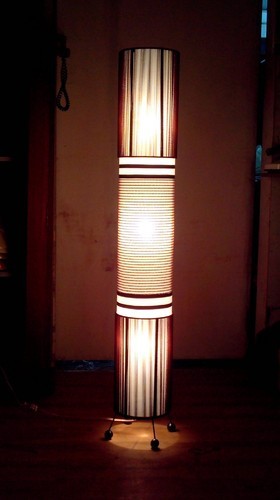 Round Thread Fabric Lamp