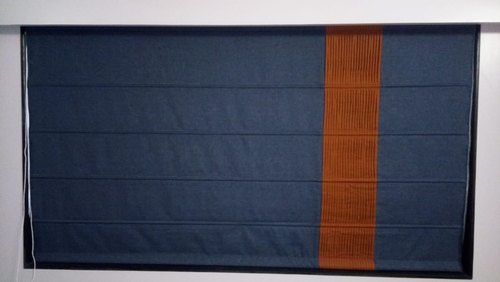 ARA Polyster Roman blinds, Color : Blue