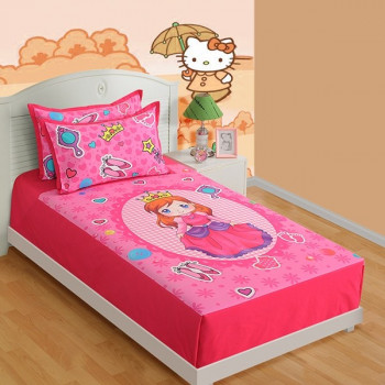 Pure Cotton KIDS BED SHEET