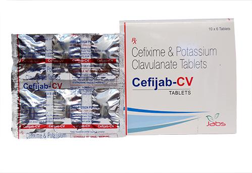 Cefixime and Potassium Clavulanate Tablets