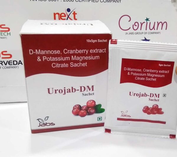 D-Mannose Cranberry Extract Magnesium Citrate Sachet