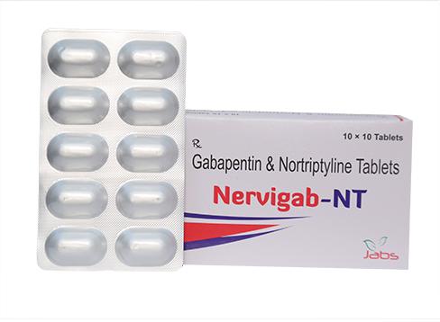 Gabapentin and Nortriptyline Tablets